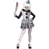 Killer Clown Women's Costume #White #Black #Costume